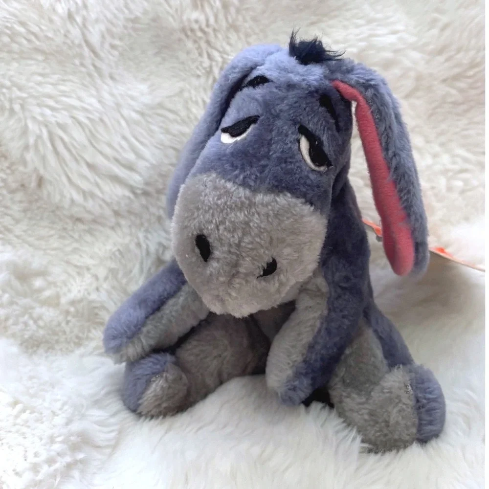 Vintage Eeyore Plush Disney World Disneyland Korea Winnie Pooh Stuffed Animal